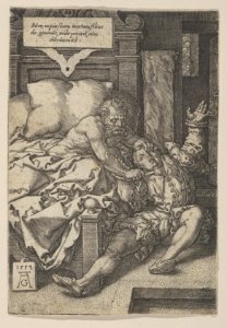 Judge Herkinbald (Archambauld) Stabbing his Nephew MET DP836691