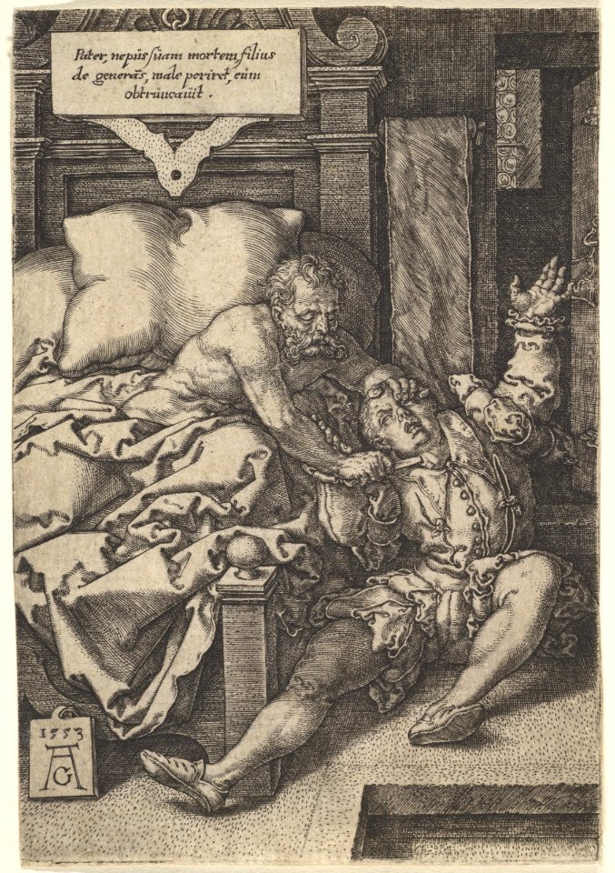Judge Herkinbald Cutting the Throat of his Nephew MET DP828522