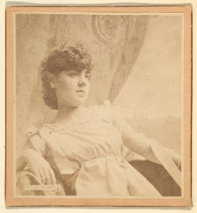 Irene Perry, from the Actresses series (N246), Type 2, issued by Kinney Brothers to promote Sporting Extra Cigarettes MET DP860080