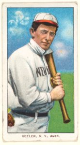 Keeler, New York, American League, from the White Border series (T206) for the American Tobacco Company MET DP824766