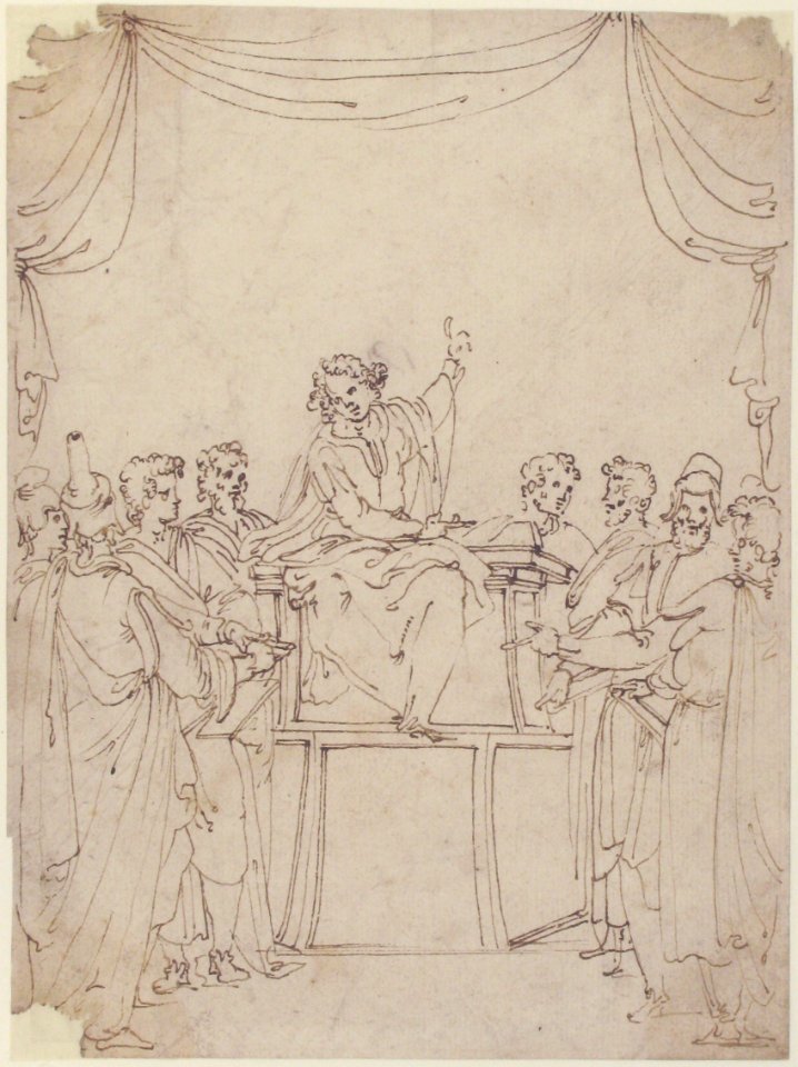 Jesus Disputing with the Doctors in the Temple (Luke 2-46-47) MET 60.66.17