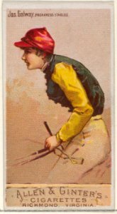 James Galway, Preakness Stables, from the Racing Colors of the World series (N22a) for Allen & Ginter Cigarettes MET DP835159