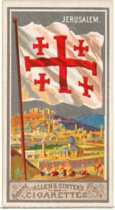 Jerusalem, from the City Flags series (N6) for Allen & Ginter Cigarettes Brands MET DP829285