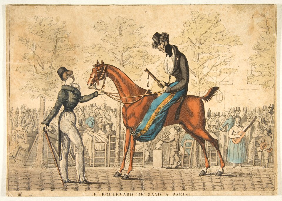Le Boulevard de Gand à Paris MET DP818664