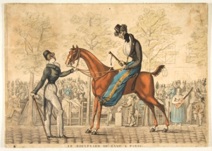 Le Boulevard de Gand à Paris MET DP818664
