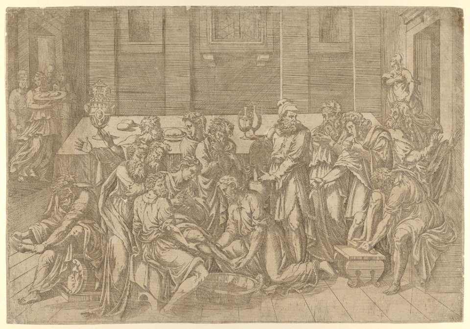 Jesus Washing the Feet of the Disciples MET DP855404