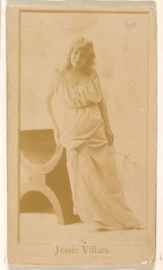 Jessie Villars, from the Actresses series (N245) issued by Kinney Brothers to promote Sweet Caporal Cigarettes MET DP859791