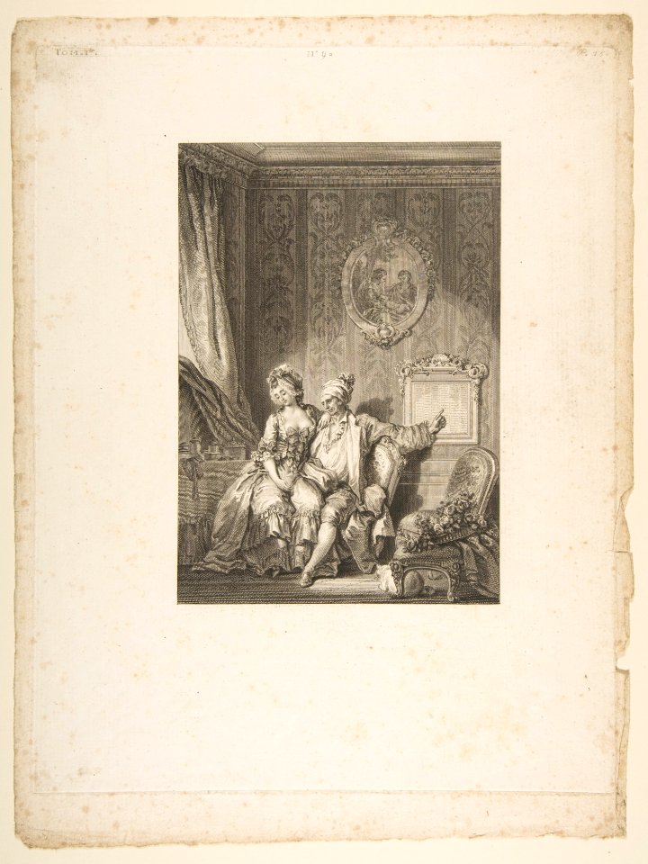 Le Calendrier des Vieillards, from Contes et nouvelles en vers par Jean de La Fontaine. A Paris, de l'imprimerie de P. Didot, l'an III de la République, 1795 MET DP813952