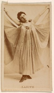 Larive, from the Actresses series (N245) issued by Kinney Brothers to promote Sweet Caporal Cigarettes MET DP858942