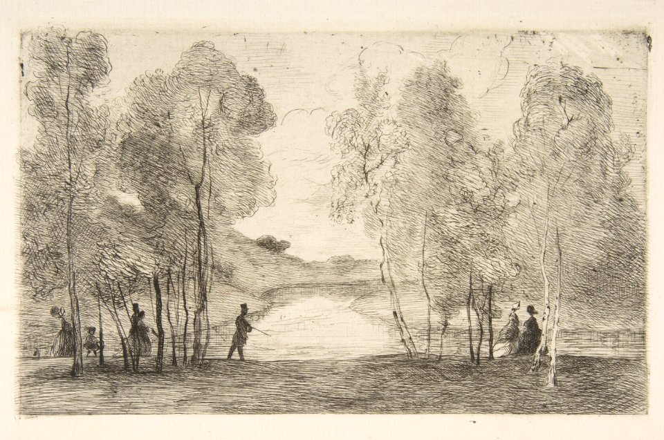 La Lac du Bois de Boulogne MET DP814017