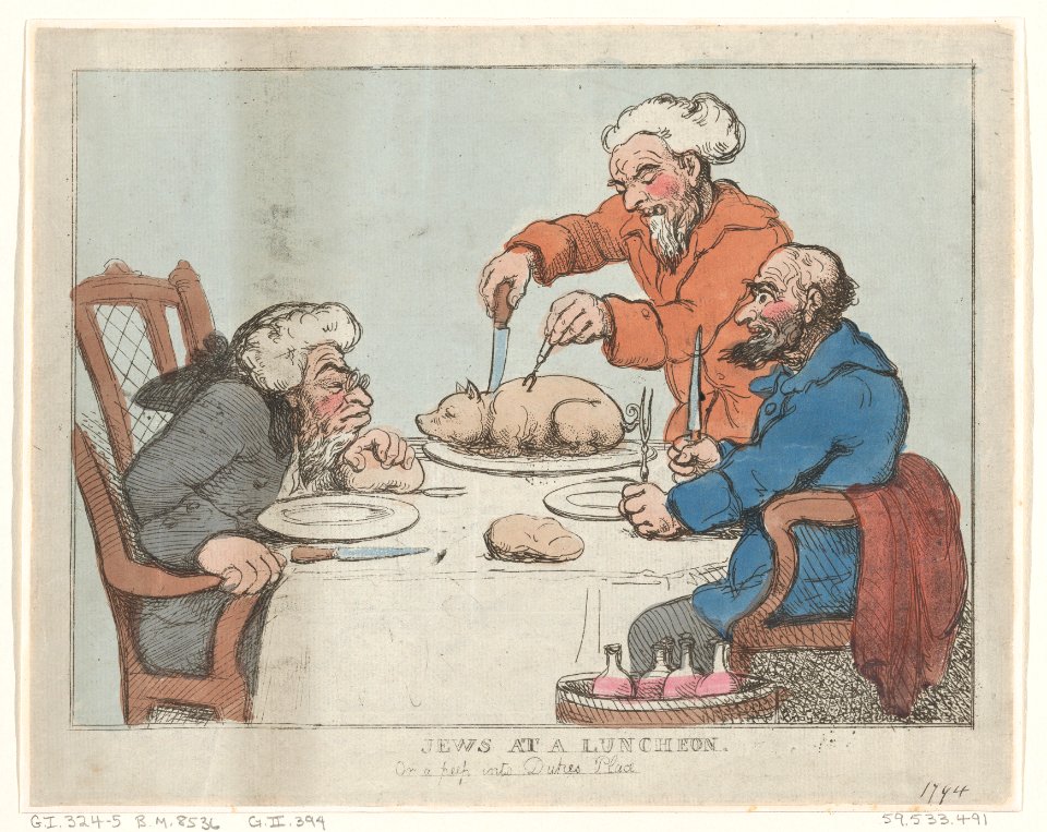 Jews at a Luncheon MET DP872130