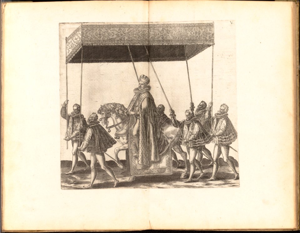 La Joyeuse & magnifique Entrée de Monseigneur François, Fils de France, et Frere Unique du Roy,..., Duc de Brabant, ... en sa tres-renommé ville d' Anvers MET DP153102