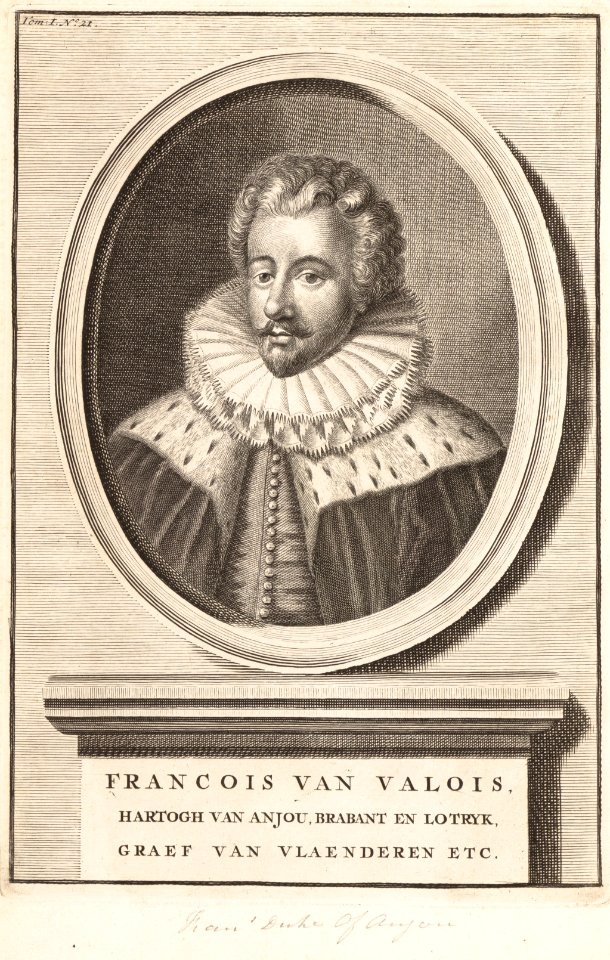 La Joyeuse & magnifique Entrée de Monseigneur François, Fils de France, et Frere Unique du Roy,..., Duc de Brabant, ... en sa tres-renommé ville d' Anvers MET DP153096