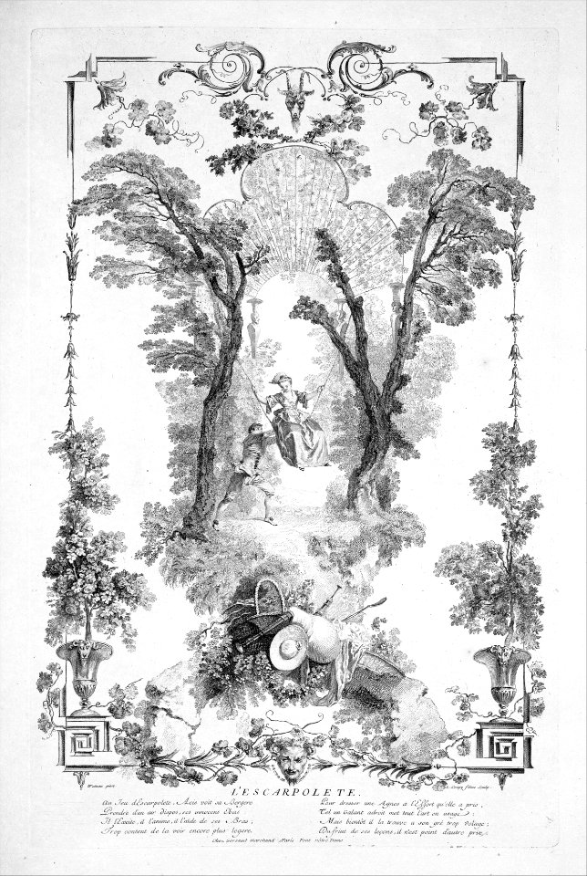 L'Oeuvre D'Antoine Watteau Pientre du Roy en son Academie Roïale de Peinture et Sculpture Gravé d'après ses Tableaux & Desseins originaux...par les Soins de M. de Jullienne MET MM66018