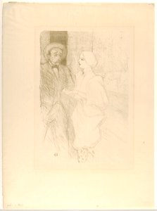Léonie Yahne and Henry Mayer, in L'Age Difficile MET DP835679