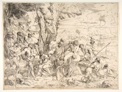 Laban searching for idols among Jacob's possessions MET DP816390