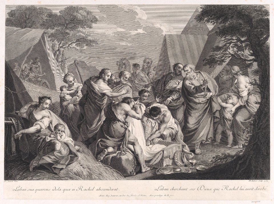 Laban Searching for his Gods, after Etienne Jeaurat Met DP888974