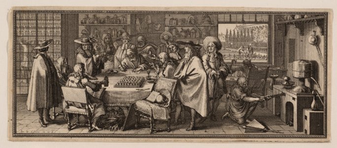 Laboratoire dans le Jardin Royale des Plantes MET DP211605