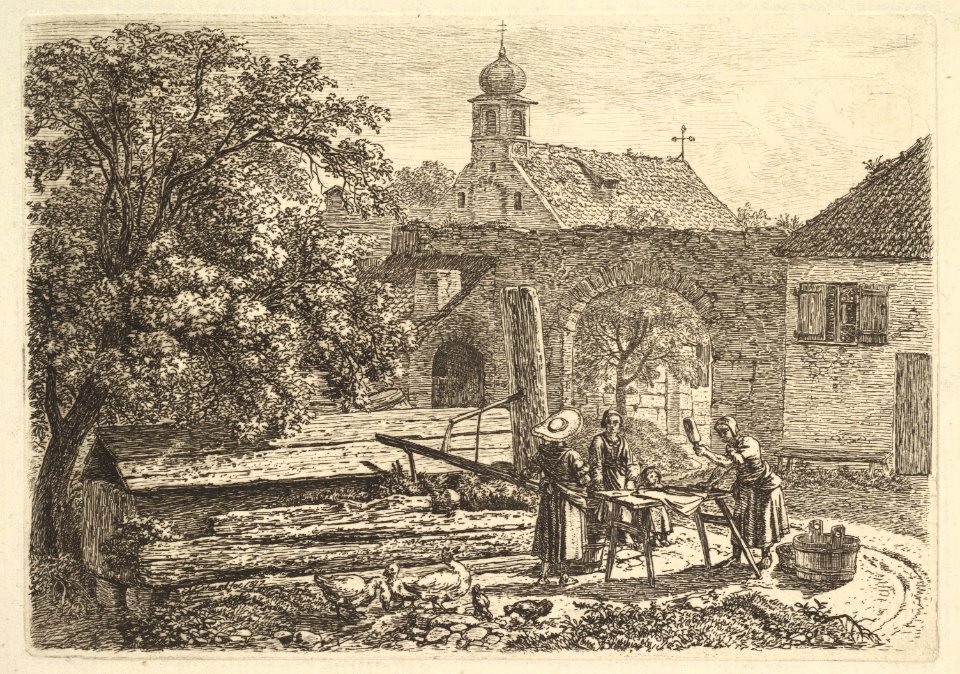 Laundress at an Artesian Well MET DP824235
