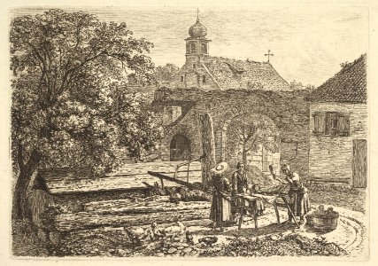 Laundress at an Artesian Well MET DP824235