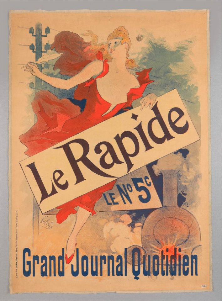 Le Rapide, le n° 5 c. Grand journal quotidien MET DP358282