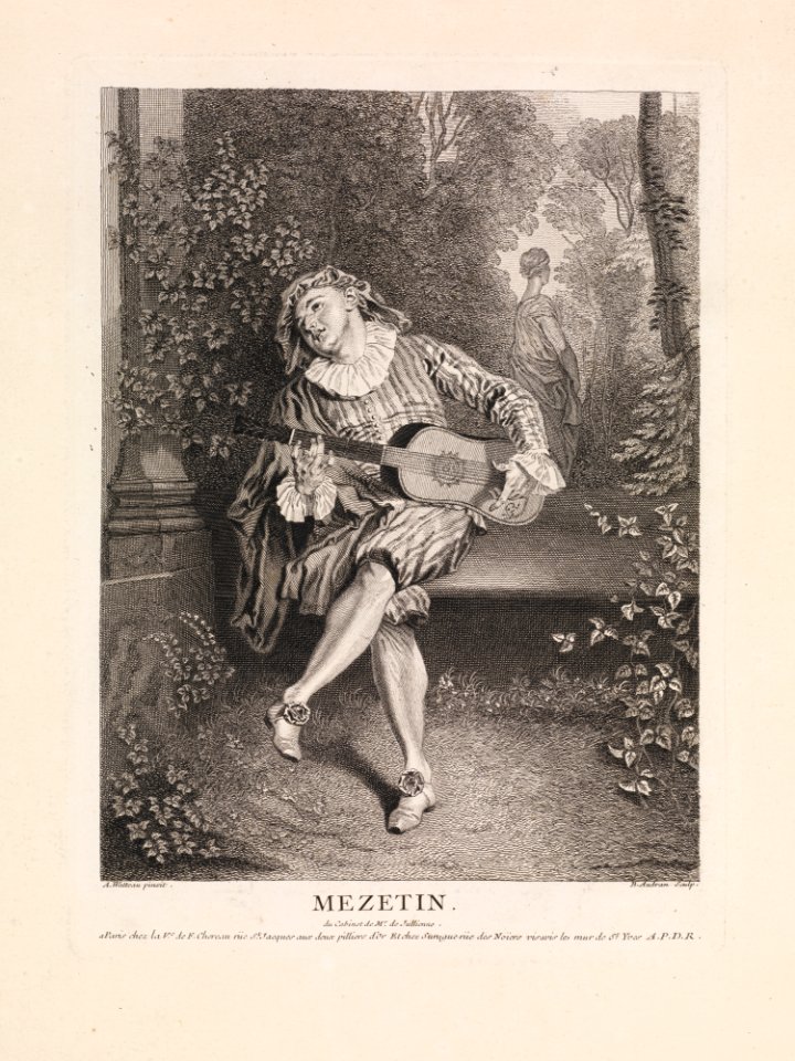 L'Oeuvre D'Antoine Watteau Pientre du Roy en son Academie Roïale de Peinture et Sculpture Gravé d'après ses Tableaux & Desseins originaux...par les Soins de M. de Jullienne, Volume I MET DP-795-002
