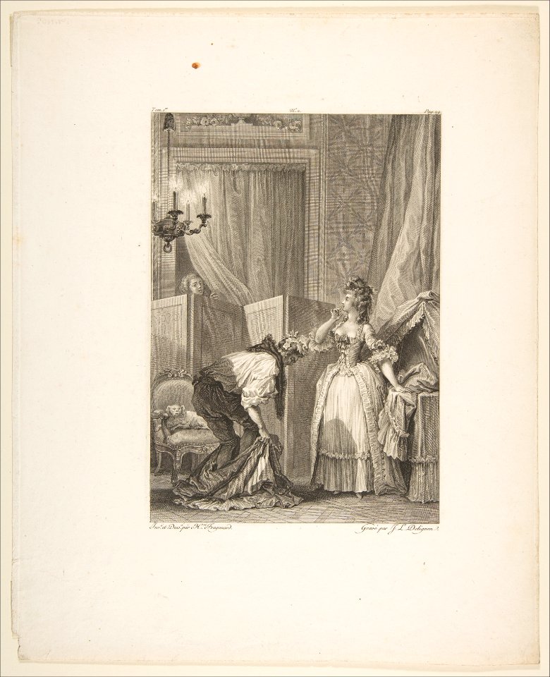 Le Cocu battu et content, from Contes et nouvelles en vers par Jean de La Fontaine. A Paris, de l'imprimerie de P. Didot, l'an III de la République, 1795 MET DP813888