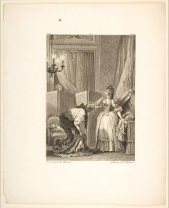 Le Cocu battu et content, from Contes et nouvelles en vers par Jean de La Fontaine. A Paris, de l'imprimerie de P. Didot, l'an III de la République, 1795 MET DP813888