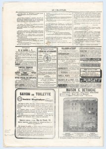 Le Charivari newspaper, April 12, 1869- Will he be God, a table, or a basin?, from 'News of the day' MET DP877757