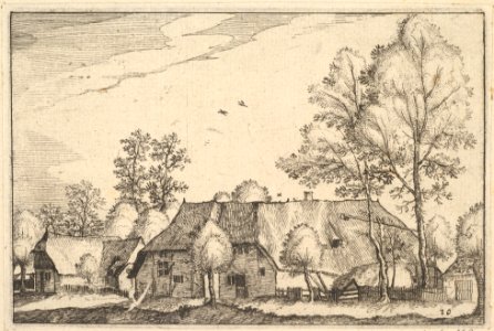 Large Farm from Regiunculae et Villae Aliquot Ducatus Brabantiae MET DP825692