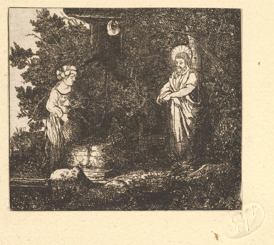 Le Christ et La Samaritaine (Christ and the Samaritan Woman) MET DP834240