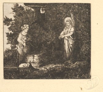 Le Christ et La Samaritaine (Christ and the Samaritan Woman) MET DP834240