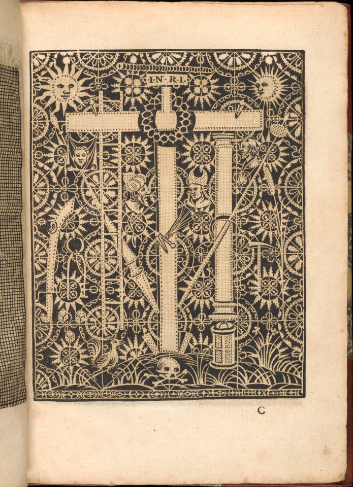 Les Secondes Oeuvres, et Subtiles Inventions De Lingerie du Seigneur Federic de Vinciolo Venitien, page 9 (recto) MET DP363881