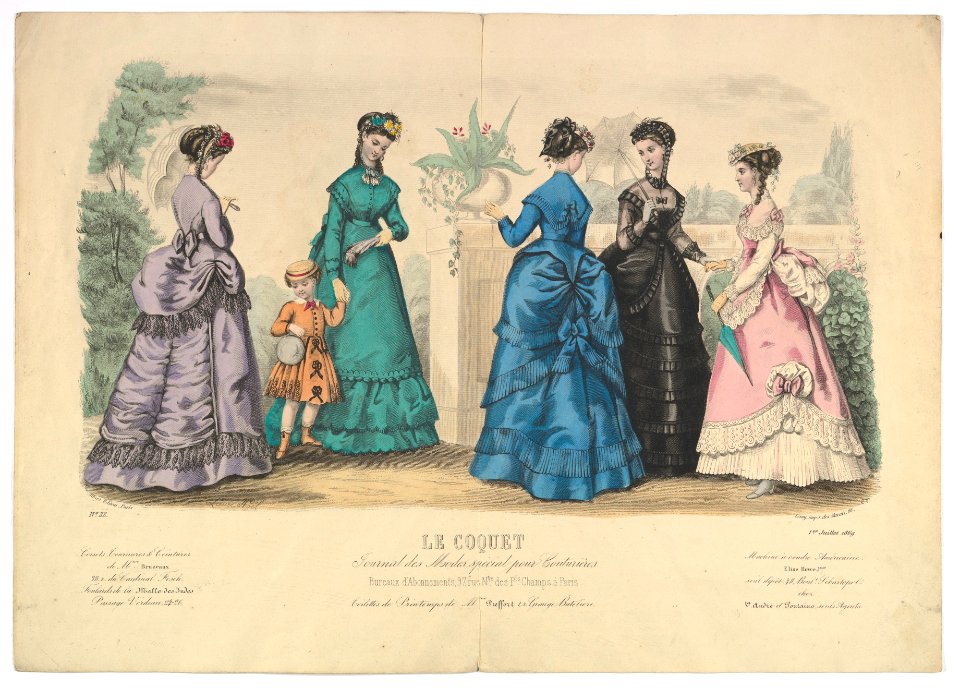 Le Coquet, No. 22, from Journal des Modes Spécial pour Couturières MET DP819135