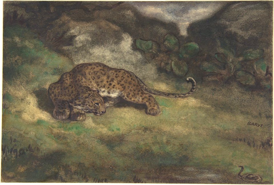Leopard and Serpent MET DP805138