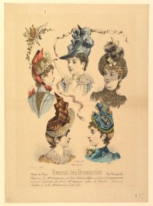 Ladies' Hats, No. 4671, from Journal des Demoiselles MET DP819194