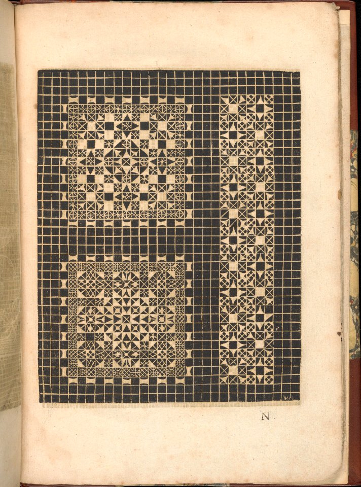 Les Secondes Oeuvres, et Subtiles Inventions De Lingerie du Seigneur Federic de Vinciolo Venitien, page 49 (recto) MET DP363922