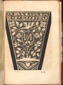 Les Secondes Oeuvres, et Subtiles Inventions De Lingerie du Seigneur Federic de Vinciolo Venitien, page 43 (recto) MET DP363915