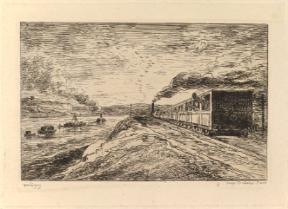 Le Départ (Le Retour), from Le Voyage en bateau MET DP830230
