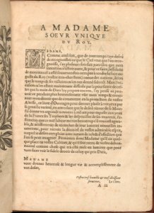 Les Secondes Oeuvres, et Subtiles Inventions De Lingerie du Seigneur Federic de Vinciolo Venitien, page 3 (recto) MET DP363873