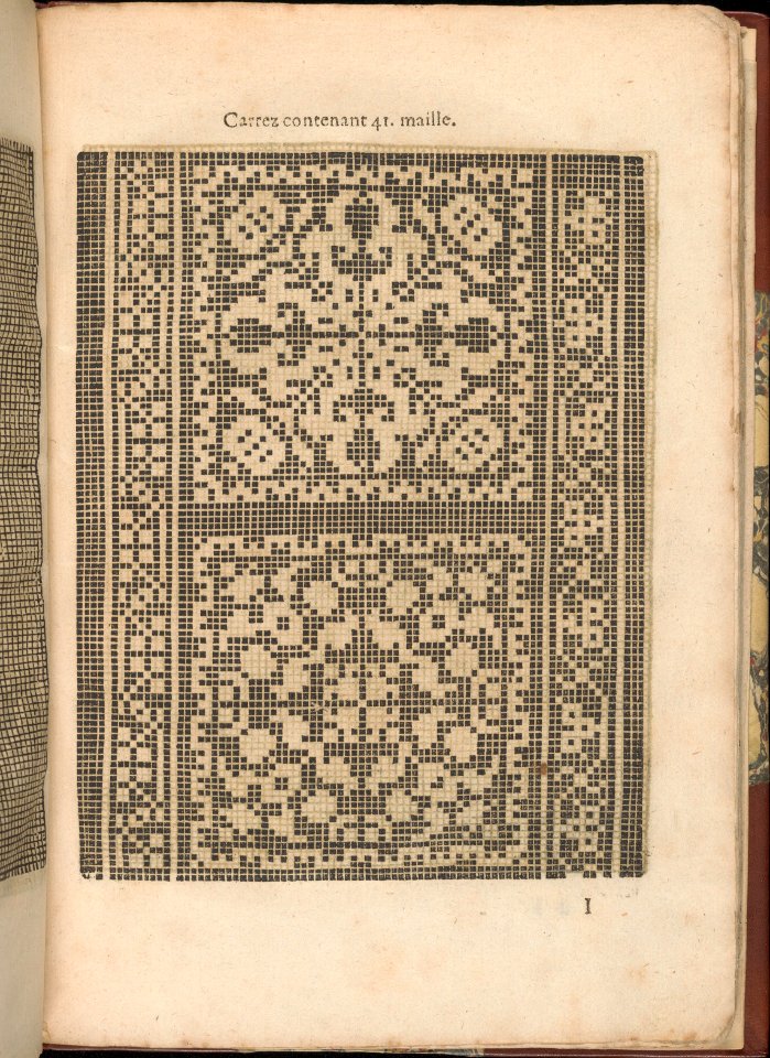 Les Secondes Oeuvres, et Subtiles Inventions De Lingerie du Seigneur Federic de Vinciolo Venitien, page 33 (recto) MET DP363905