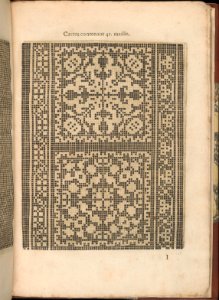 Les Secondes Oeuvres, et Subtiles Inventions De Lingerie du Seigneur Federic de Vinciolo Venitien, page 33 (recto) MET DP363905