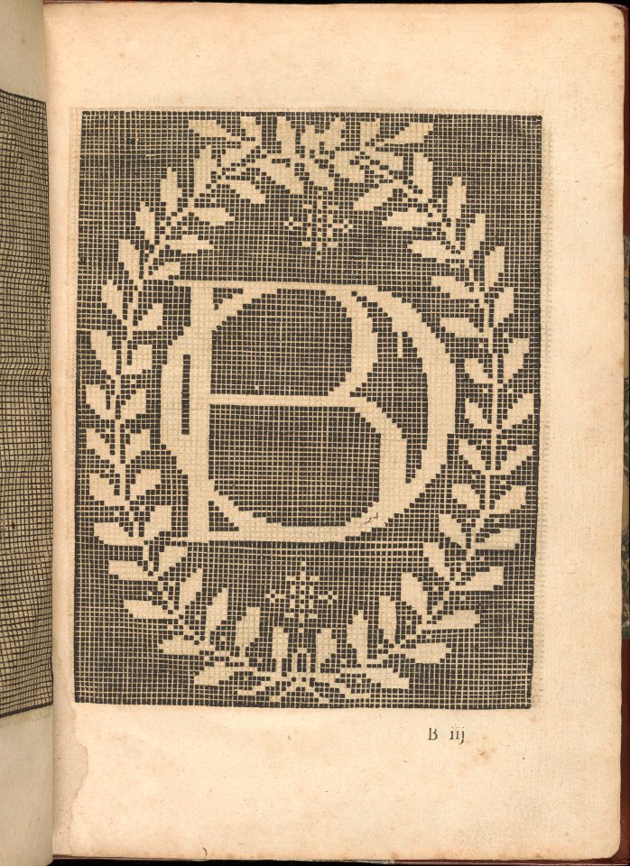 Les Secondes Oeuvres, et Subtiles Inventions De Lingerie du Seigneur Federic de Vinciolo Venitien, page 7 (recto) MET DP363879