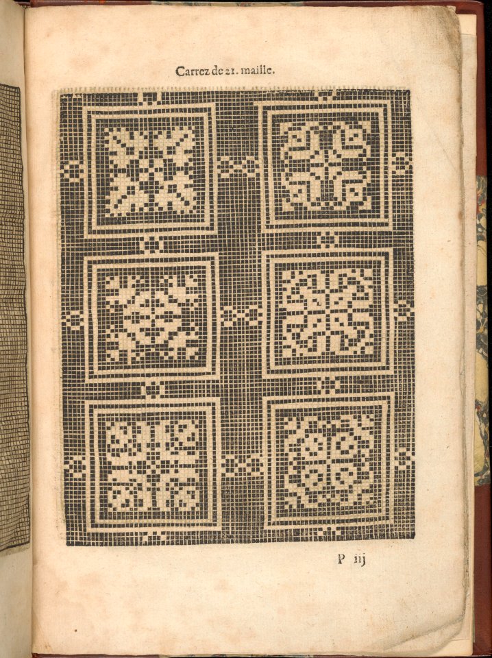 Les Secondes Oeuvres, et Subtiles Inventions De Lingerie du Seigneur Federic de Vinciolo Venitien, page 59 (recto) MET DP363935