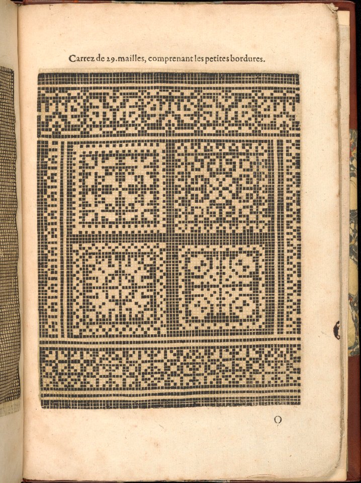Les Secondes Oeuvres, et Subtiles Inventions De Lingerie du Seigneur Federic de Vinciolo Venitien, page 53 (recto) MET DP363929