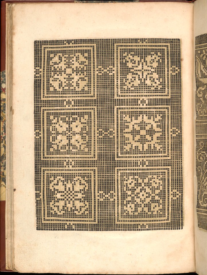 Les Secondes Oeuvres, et Subtiles Inventions De Lingerie du Seigneur Federic de Vinciolo Venitien, page 49 (verso) MET DP363923