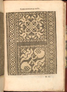 Les Secondes Oeuvres, et Subtiles Inventions De Lingerie du Seigneur Federic de Vinciolo Venitien, page 40 (recto) MET DP363912