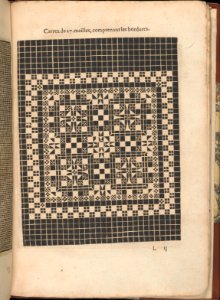 Les Secondes Oeuvres, et Subtiles Inventions De Lingerie du Seigneur Federic de Vinciolo Venitien, page 42 (recto) MET DP363914