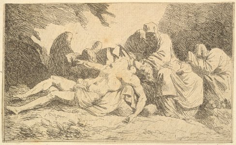 Le Christ au tombeau (The Entombment) MET DP829306
