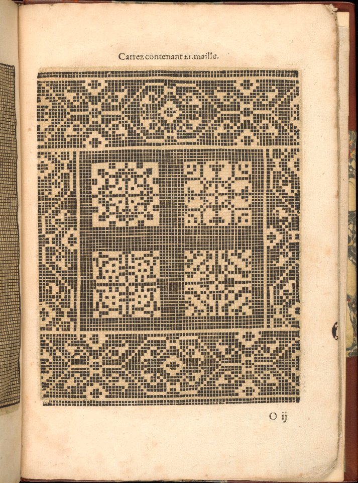 Les Secondes Oeuvres, et Subtiles Inventions De Lingerie du Seigneur Federic de Vinciolo Venitien, page 54 (recto) MET DP363930